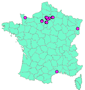 Localisation Geocaches placées par un Geocacheur