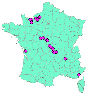 Localisation Geocaches placées par un Geocacheur