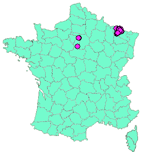 Localisation Geocaches placées par un Geocacheur