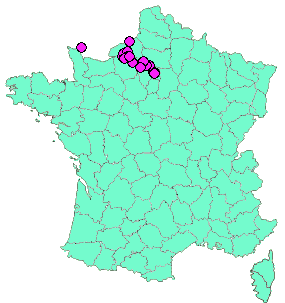 Localisation Geocaches placées par un Geocacheur