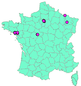 Localisation Geocaches placées par un Geocacheur