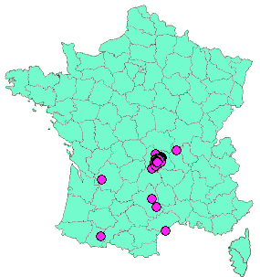 Localisation Geocaches placées par un Geocacheur