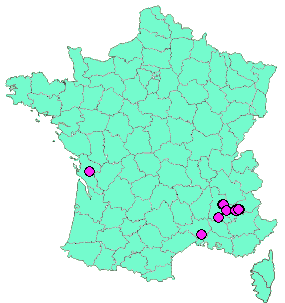 Localisation Geocaches placées par un Geocacheur