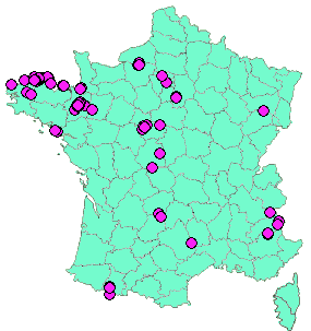 Localisation Geocaches placées par un Geocacheur