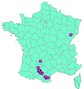 Localisation Geocaches placées par un Geocacheur