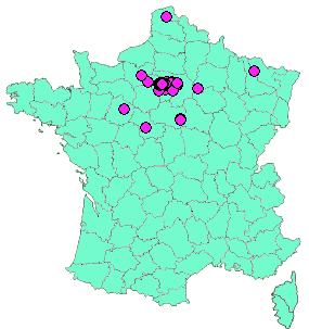 Localisation Geocaches placées par un Geocacheur