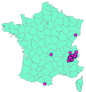 Localisation Geocaches placées par un Geocacheur