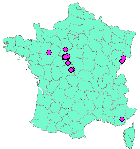 Localisation Geocaches placées par un Geocacheur