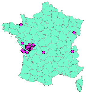 Localisation Geocaches placées par un Geocacheur