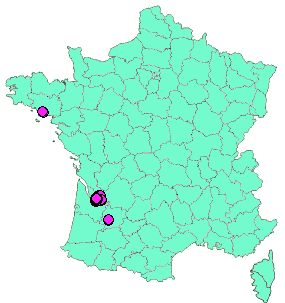 Localisation Geocaches placées par un Geocacheur