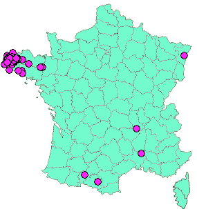 Localisation Geocaches placées par un Geocacheur