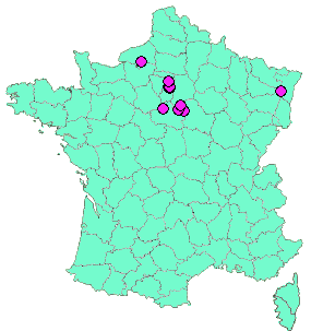 Localisation Geocaches placées par un Geocacheur