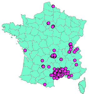 Localisation Geocaches placées par un Geocacheur