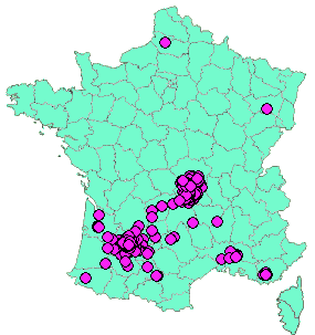 Localisation Geocaches placées par un Geocacheur