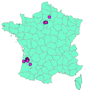 Localisation Geocaches placées par un Geocacheur