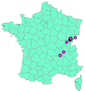 Localisation Geocaches placées par un Geocacheur