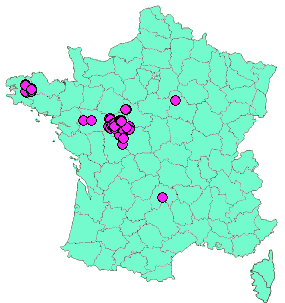 Localisation Geocaches placées par un Geocacheur