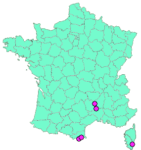 Localisation Geocaches placées par un Geocacheur