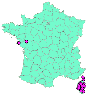 Localisation Geocaches placées par un Geocacheur