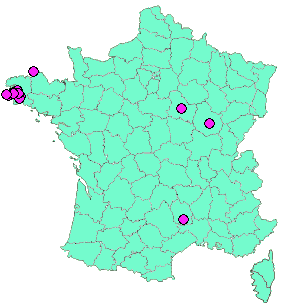 Localisation Geocaches placées par un Geocacheur