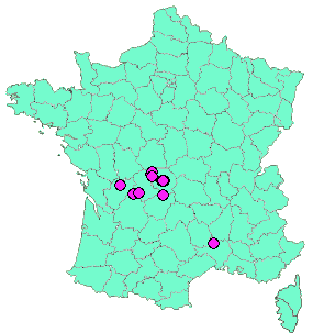 Localisation Geocaches placées par un Geocacheur