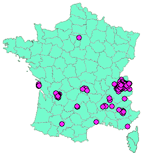 Localisation Geocaches placées par un Geocacheur