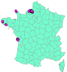 Localisation Geocaches placées par un Geocacheur