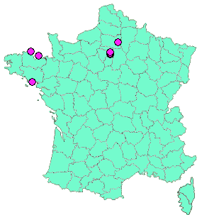 Localisation Geocaches placées par un Geocacheur