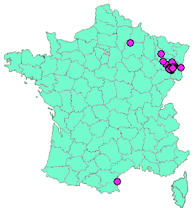 Localisation Geocaches placées par un Geocacheur