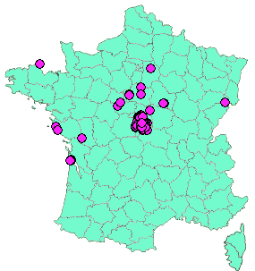 Localisation Geocaches placées par un Geocacheur