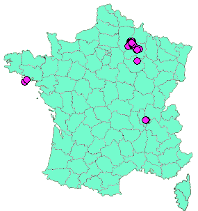 Localisation Geocaches placées par un Geocacheur