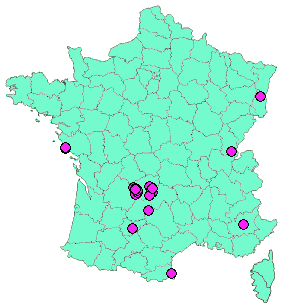 Localisation Geocaches placées par un Geocacheur