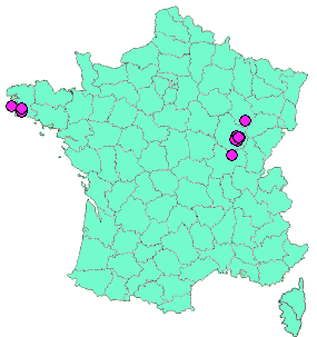 Localisation Geocaches placées par un Geocacheur