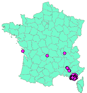 Localisation Geocaches placées par un Geocacheur