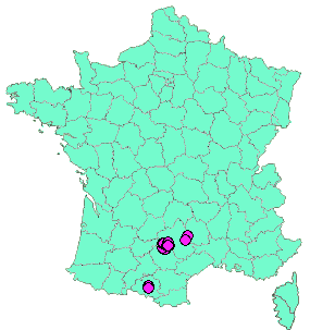 Localisation Geocaches placées par un Geocacheur