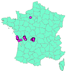 Localisation Geocaches placées par un Geocacheur