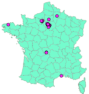 Localisation Geocaches placées par un Geocacheur