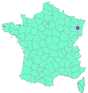 Localisation en France de la geocache La Roche de l'Enclume