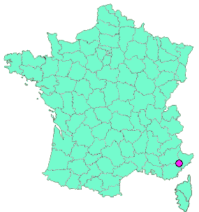 Localisation en France de la geocache 6) Circuit des Stations -Bravo slysid 