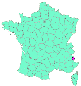 Localisation en France de la geocache Les Chroniques Aériennes 17 - Roche Noire
