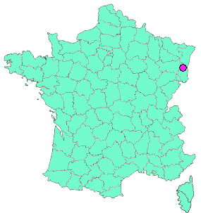 Localisation en France de la geocache Contournement