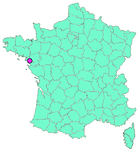 Localisation en France de la geocache "" Le Menhir des Cassis  ""