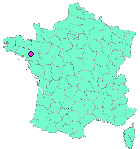 Localisation en France de la geocache Cigogne blanche 