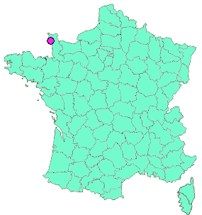 Localisation en France de la geocache PBP #4 V.V.F.