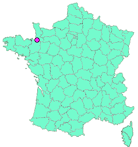 Localisation en France de la geocache # 10 Macey