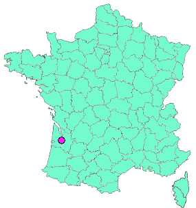 Localisation en France de la geocache Les petits poilus à l'honneur