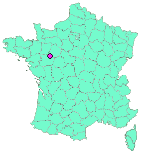 Localisation en France de la geocache L'Énigme du Premier Village