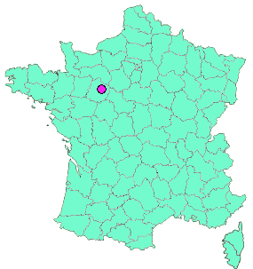 Localisation en France de la geocache Le pont du circuit