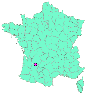 Localisation en France de la geocache Bain de minuit