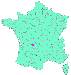 Localisation en France de la geocache Le secret de la lavandière
